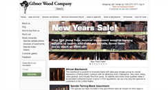 Desktop Screenshot of gilmerwood.com